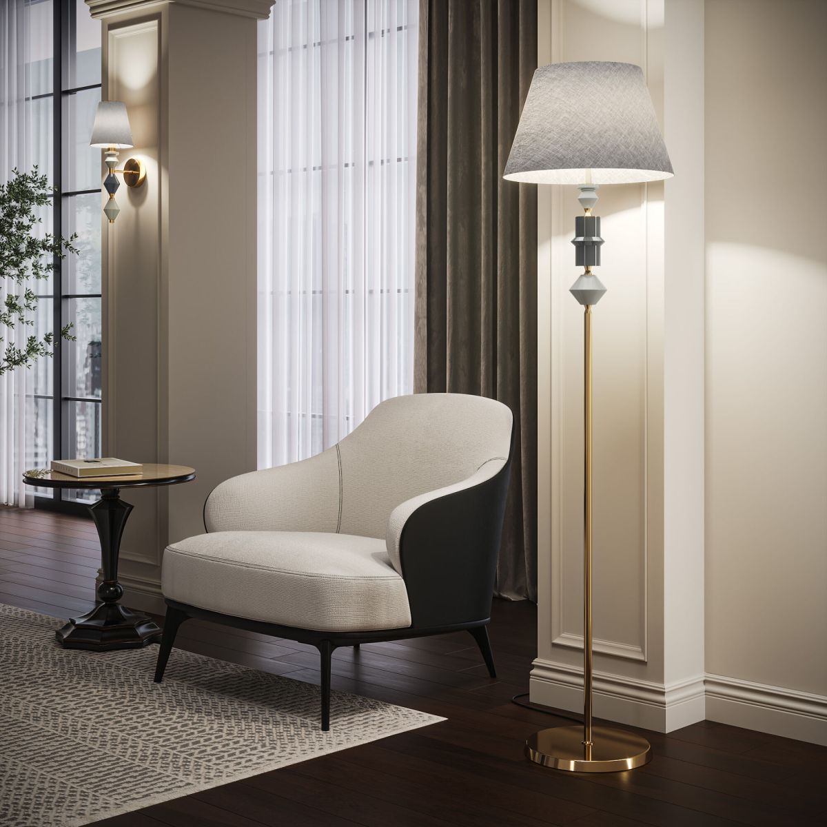 Торшер Eurosvet Olaria 109012 латунь a071407 в #REGION_NAME_DECLINE_PP#