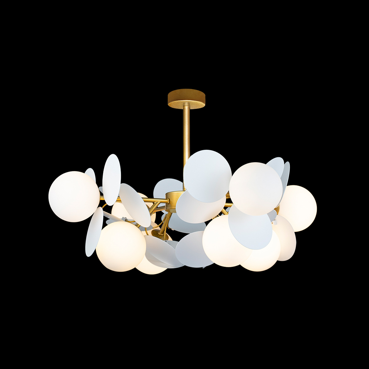 Люстра на штанге Loft IT Matisse 10008/8 white в Санкт-Петербурге