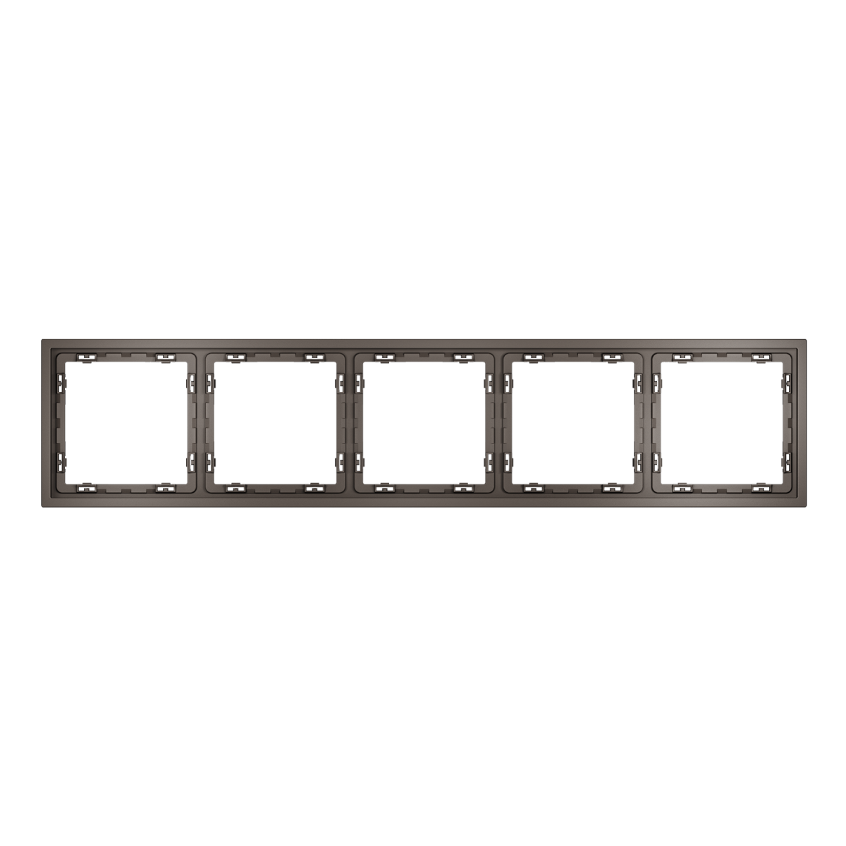 Рамка пластиковая Voltum S70 на 5 пост, (капучино) VLS100514 в #REGION_NAME_DECLINE_PP#