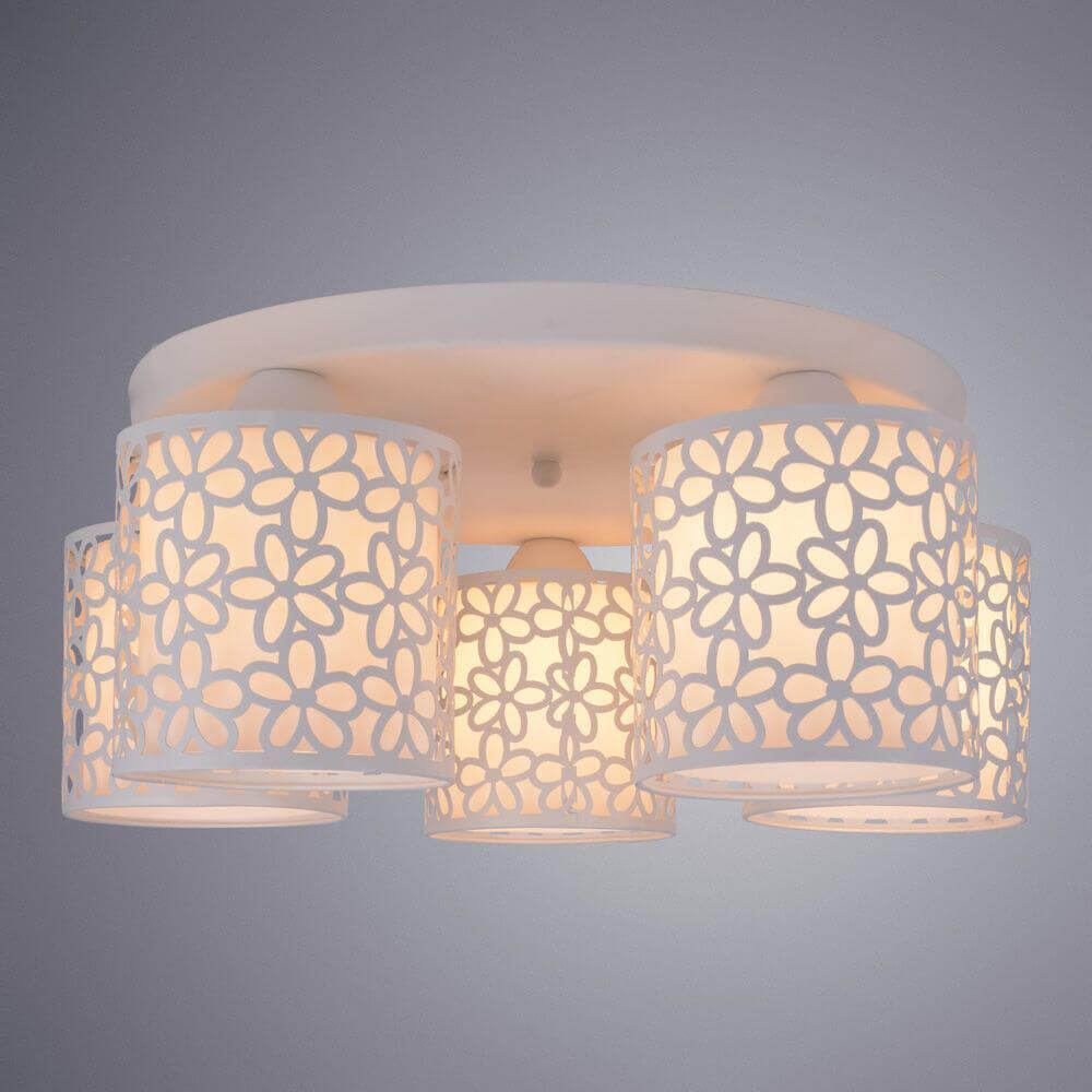 Потолочная люстра Arte Lamp Traforato A8349PL-5WH в Санкт-Петербурге