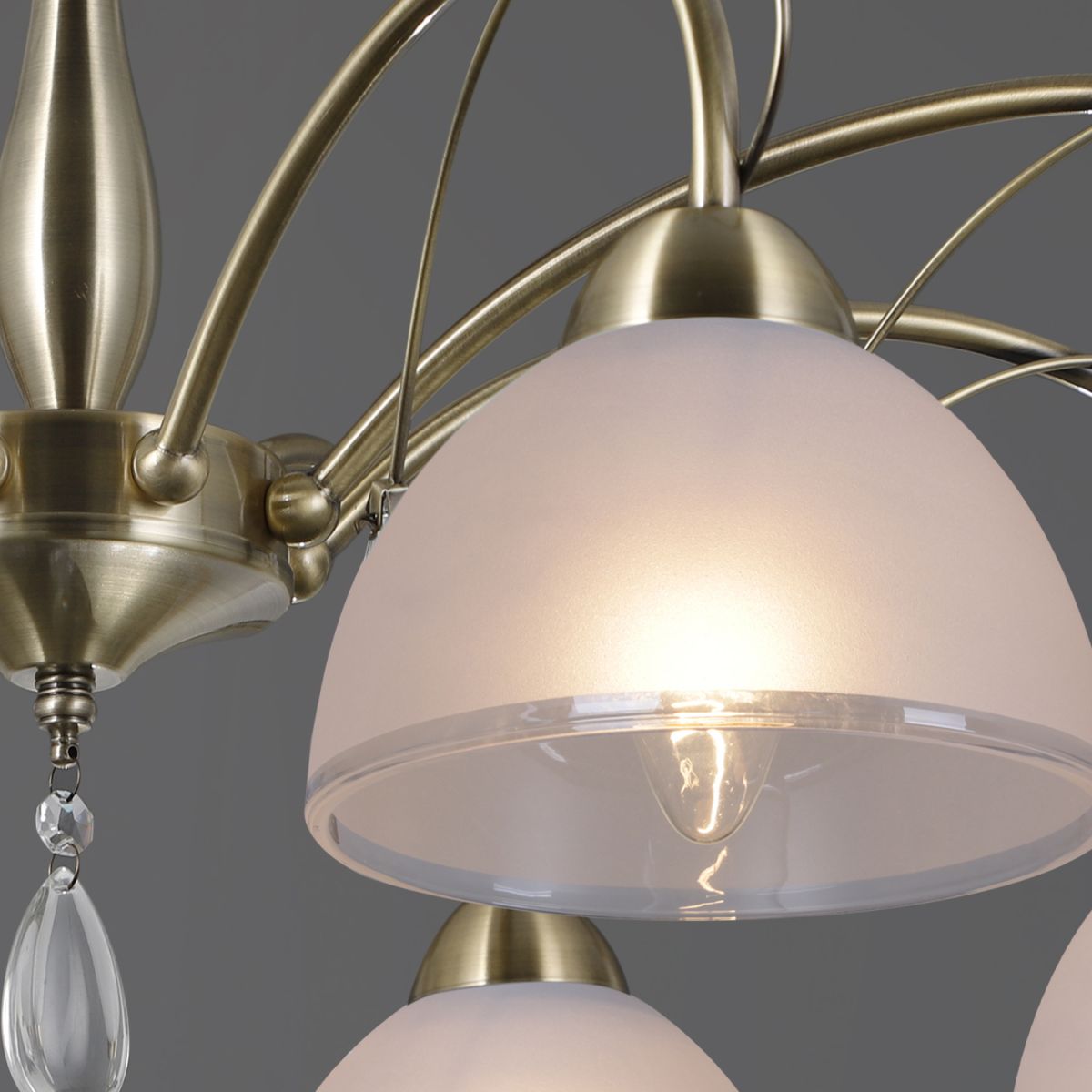 Люстра на штанге Illumico IL0506-8CSQ-25AB ELITE в Санкт-Петербурге