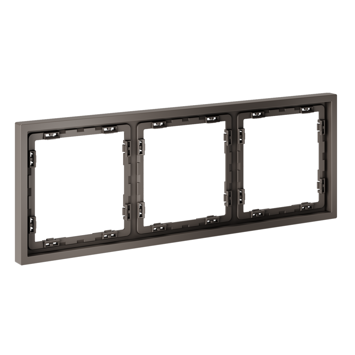 Рамка пластиковая Voltum S70 на 3 пост, (капучино) VLS100314 в #REGION_NAME_DECLINE_PP#