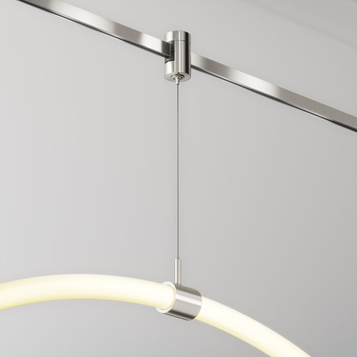 Коннектор с тросовым подвесом для магнитного шинопровода Maytoni Technical Tau Flarity TRA154SW-1PT в Санкт-Петербурге