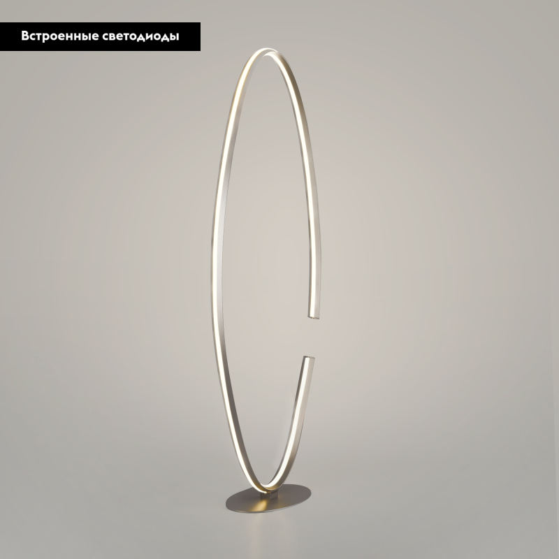 Торшер Eurosvet Gap 80415/1 сатин-никель в Санкт-Петербурге