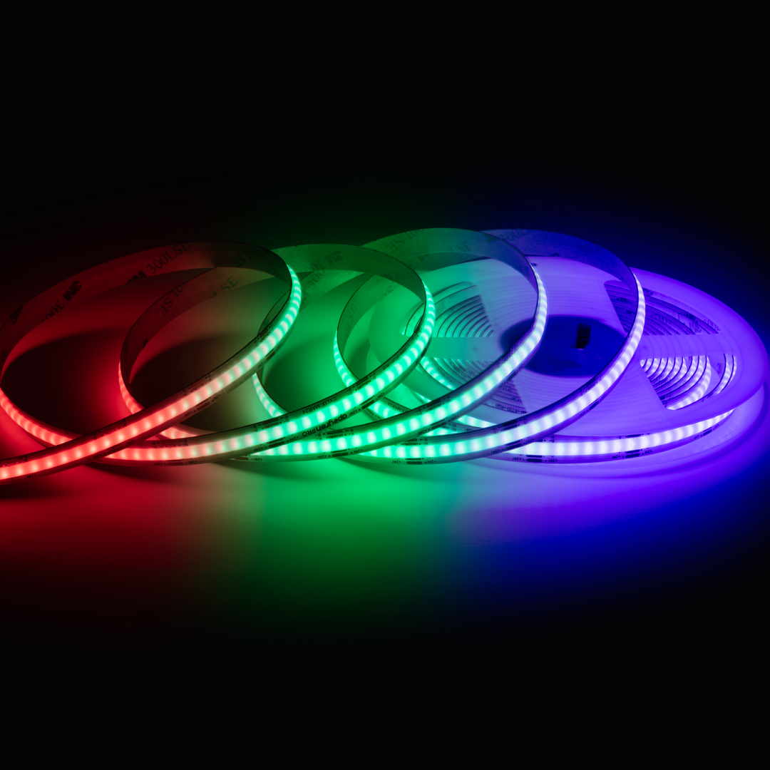 Светодиодная лента Apeyron 24В COB 14Вт/м RGB 5м IP20 00-493 в Санкт-Петербурге