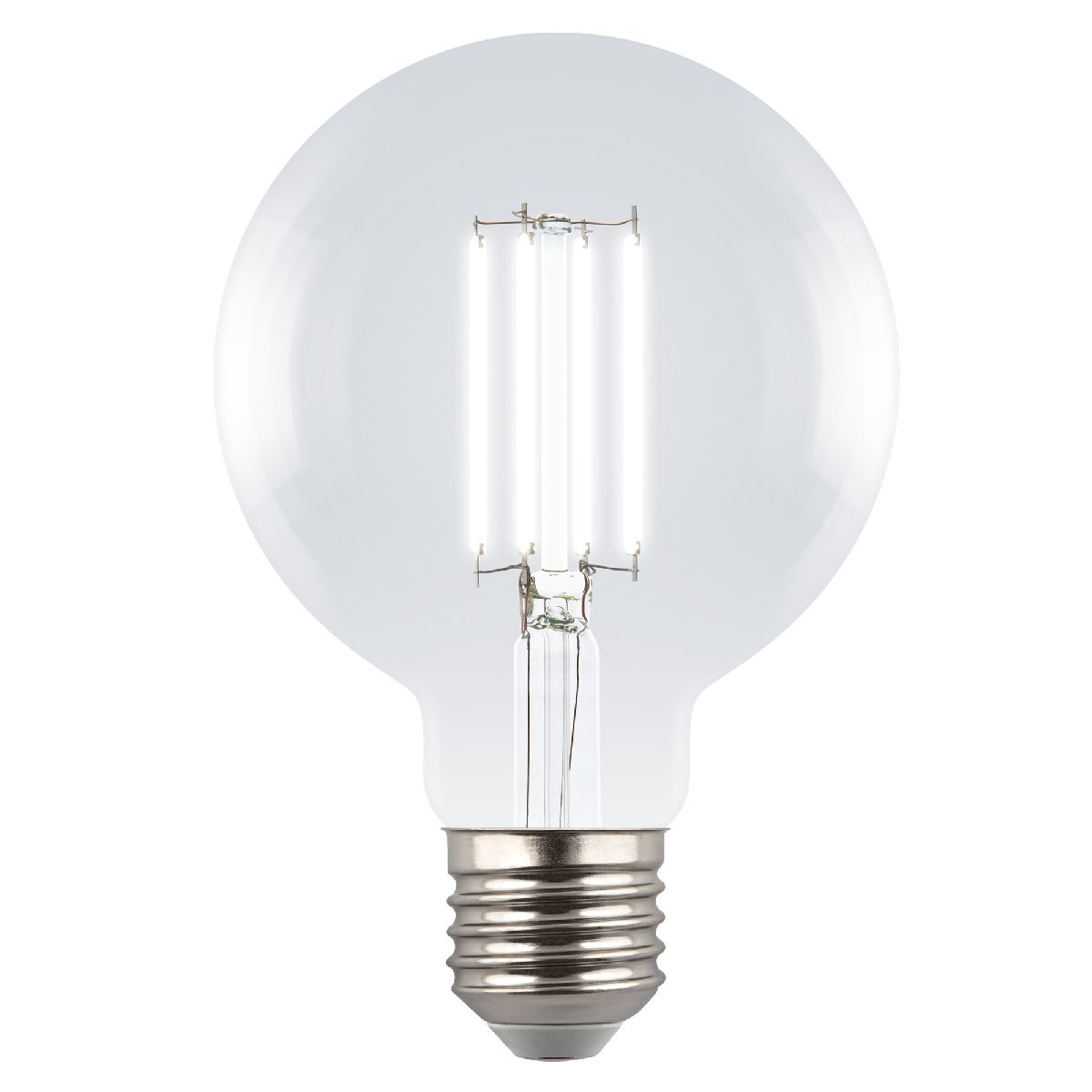 Лампа светодиодная филаментная Uniel LED-G95-5W/4000K/E27/CL GLY01TR UL-00011943 в Санкт-Петербурге