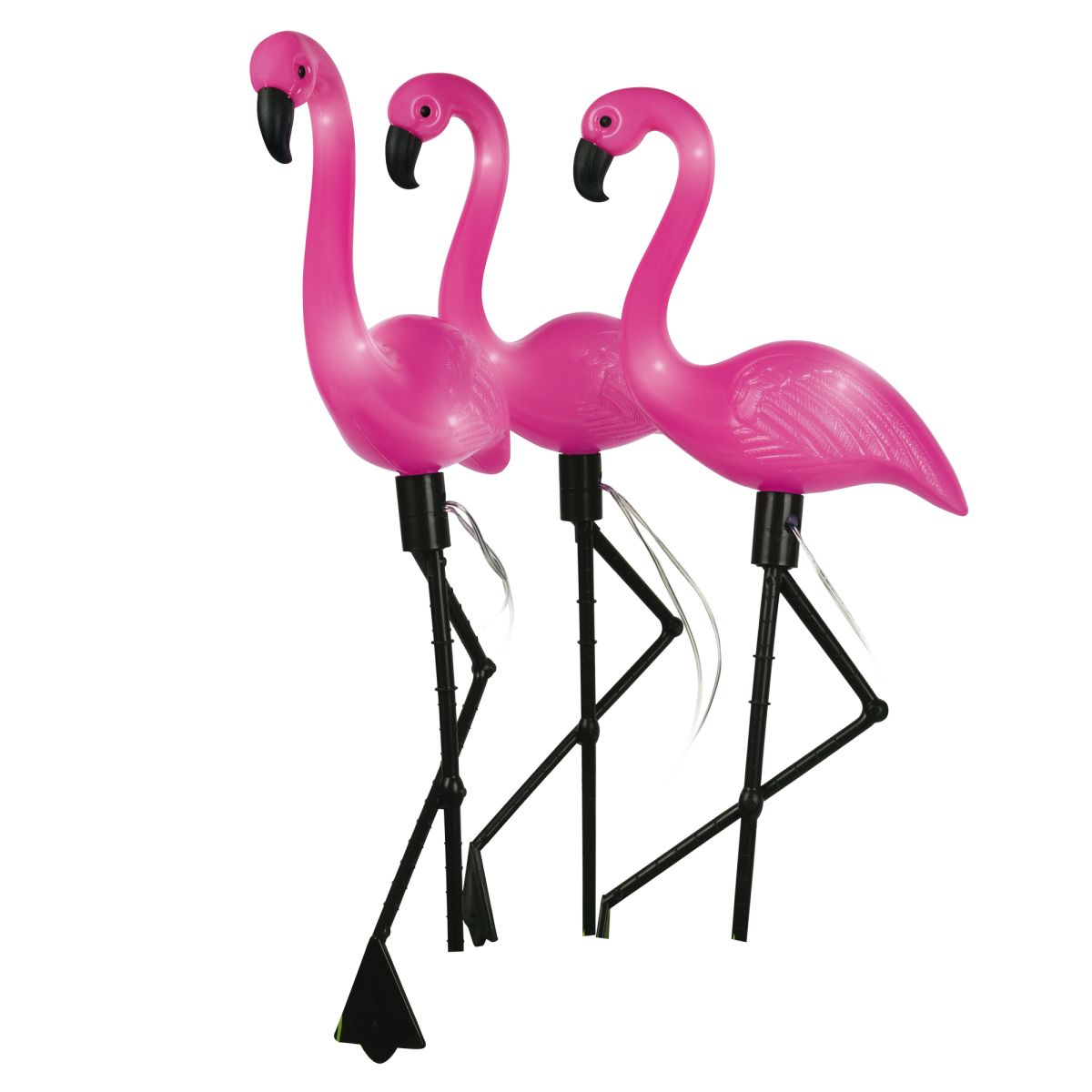 Садовый светильник на солнечной батарее (3 шт.) Uniel USL-S-833/PM530 FLAMINGO SET3 UL-00012698 в Санкт-Петербурге