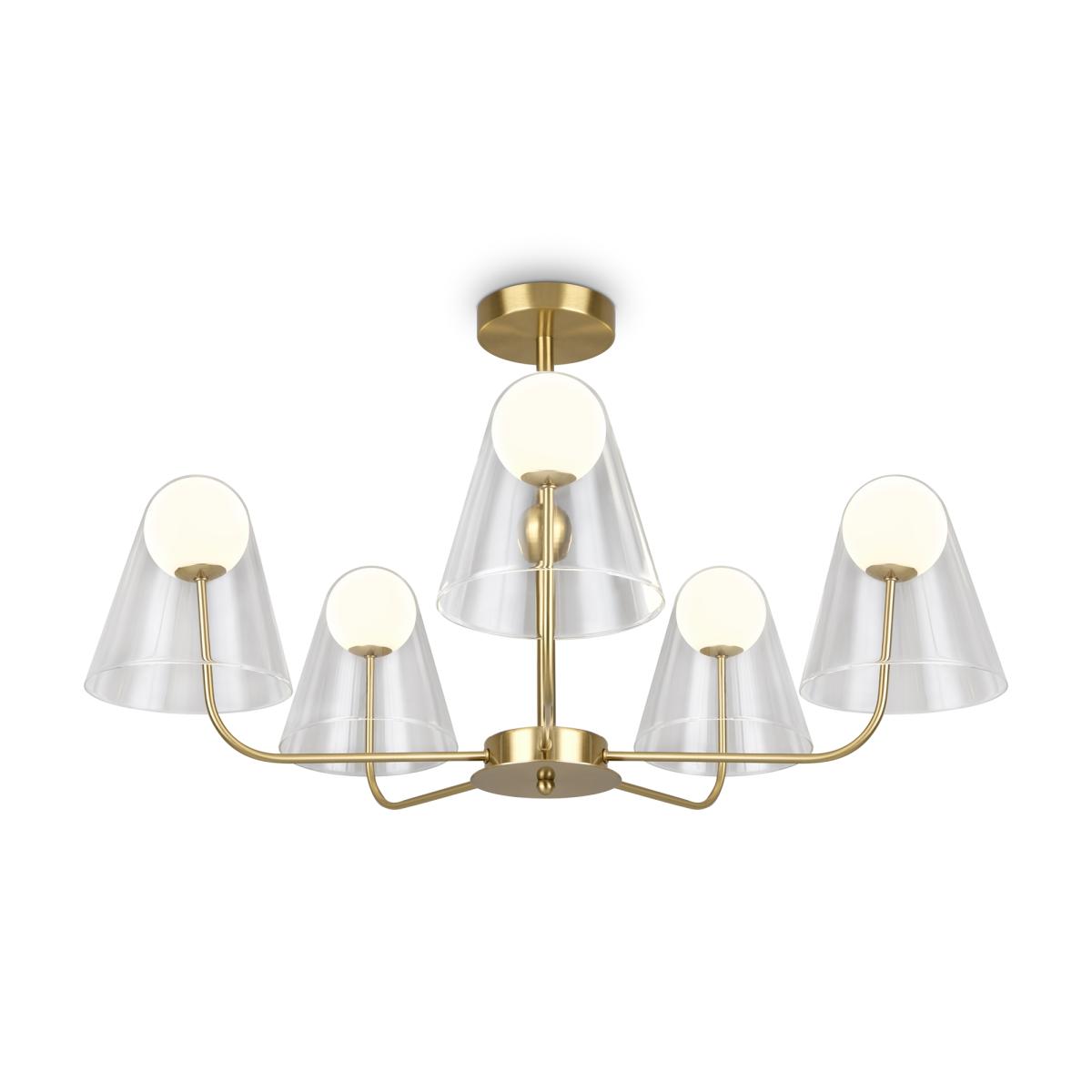 Люстра на штанге Freya Doublety FR5382PL-05BS в Санкт-Петербурге