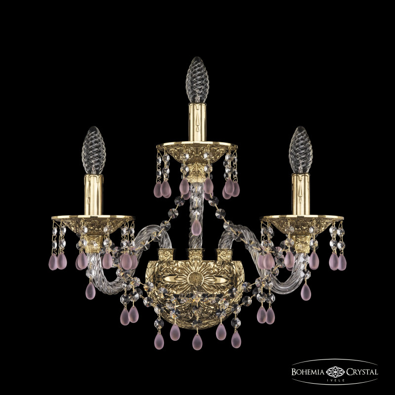 Бра Bohemia Ivele Crystal 16110B/2+1/165/XL G V7010 в Санкт-Петербурге