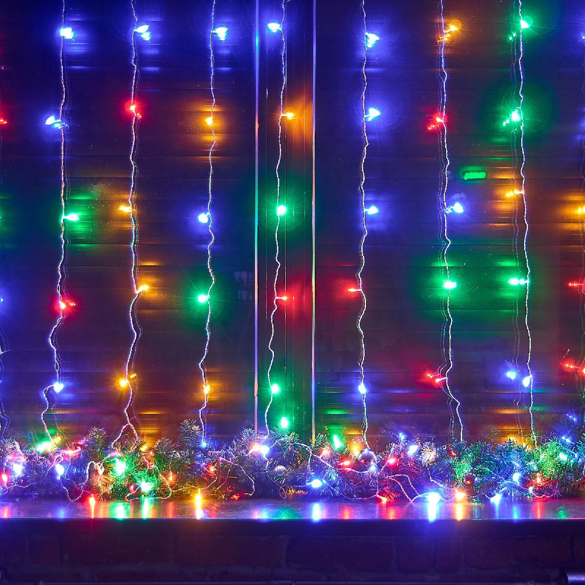 Гирлянда Занавес Uniel ULD-C3030-192/DTA MULTI IP20 UL-00012098 в Санкт-Петербурге