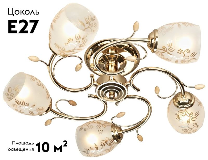 Потолочная люстра Velante 762-307-05 в #REGION_NAME_DECLINE_PP#