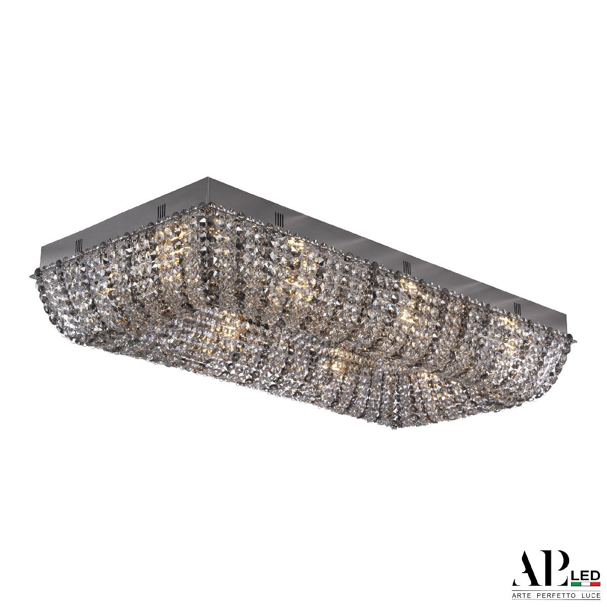 Потолочная люстра Arte Perfetto Luce Sicilia SH615.2.80.R.Ni.E14.Clear.731 в Санкт-Петербурге