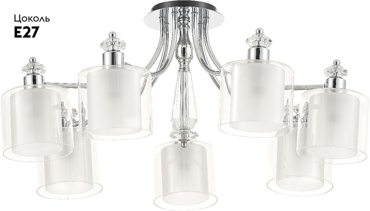 Потолочная люстра Rivoli Lavinia 3170-307 Б0066485 в #REGION_NAME_DECLINE_PP#