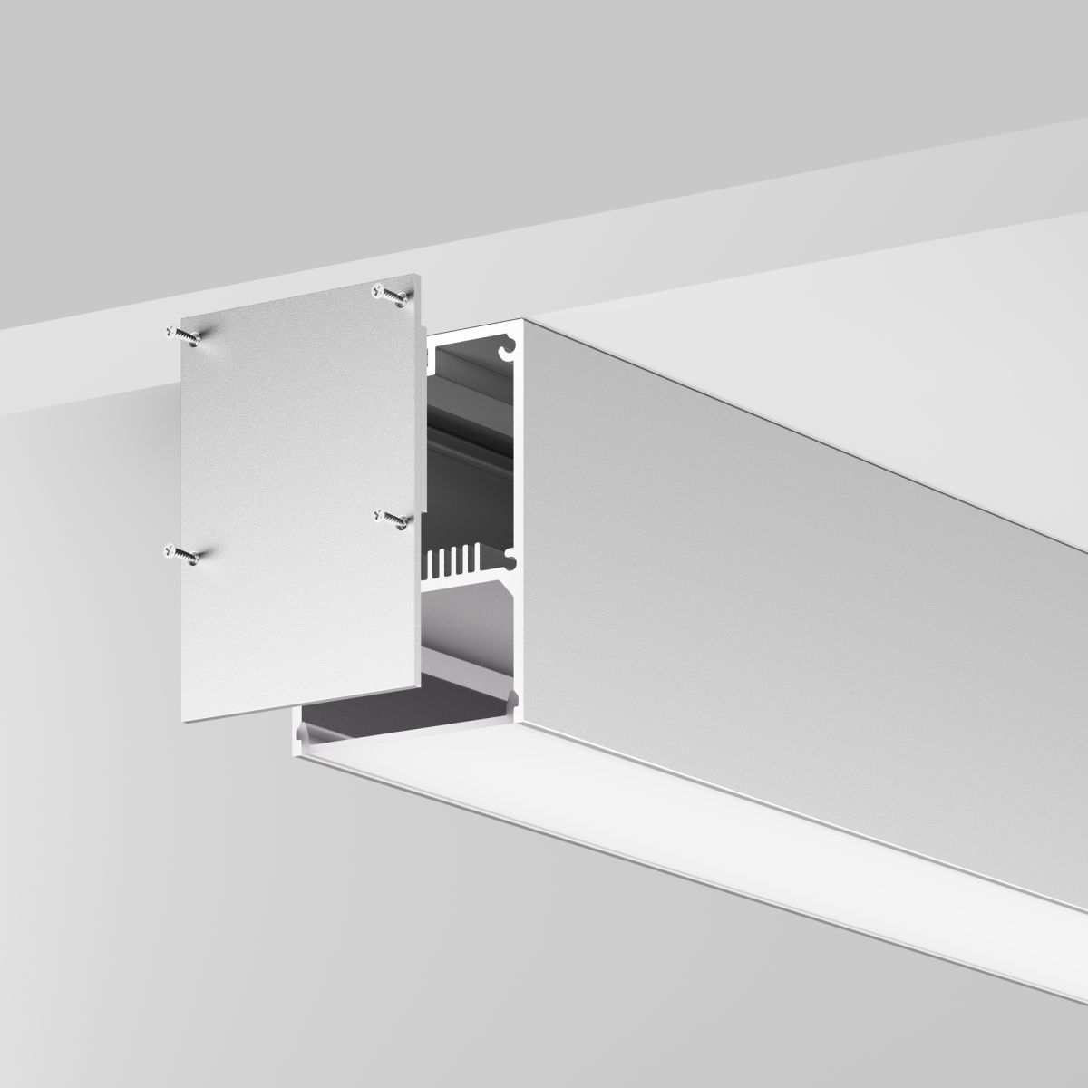 Комплект заглушек (для профиля ALM-5070-S-2M) 2 шт Maytoni ALM-5070-S-EC в #REGION_NAME_DECLINE_PP#