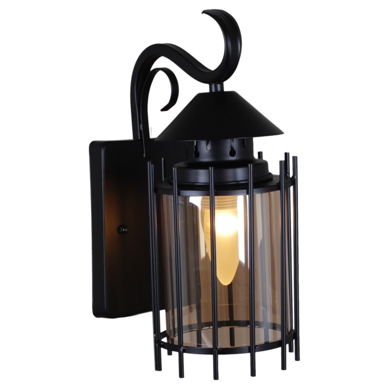 Уличный настенный светильник Reluce 08284-9.2-001U BK RLOS в Санкт-Петербурге