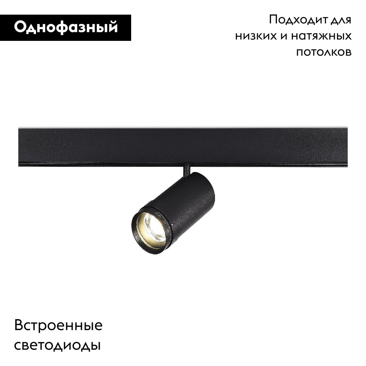 Трековый магнитный однофазный светильник на потолок ST Luce Skyline 48 ST357.446.20 в Санкт-Петербурге