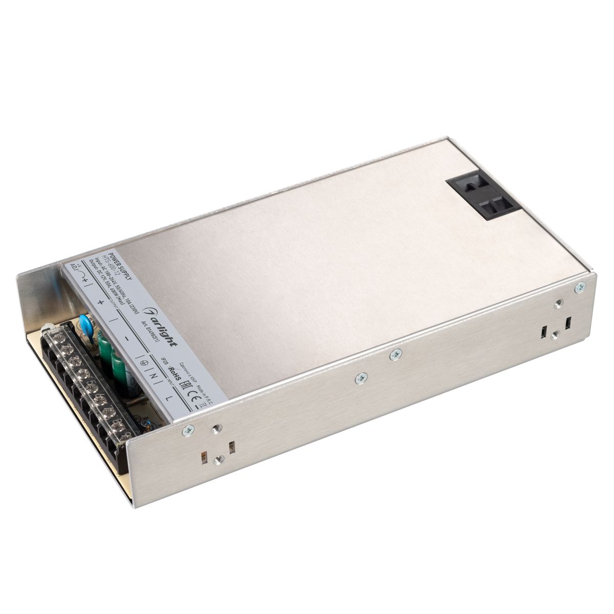 Блок питания Arlight HTS-600-12 (12V, 50A, 600W) (IP20 Сетка) 014982(1) в Санкт-Петербурге