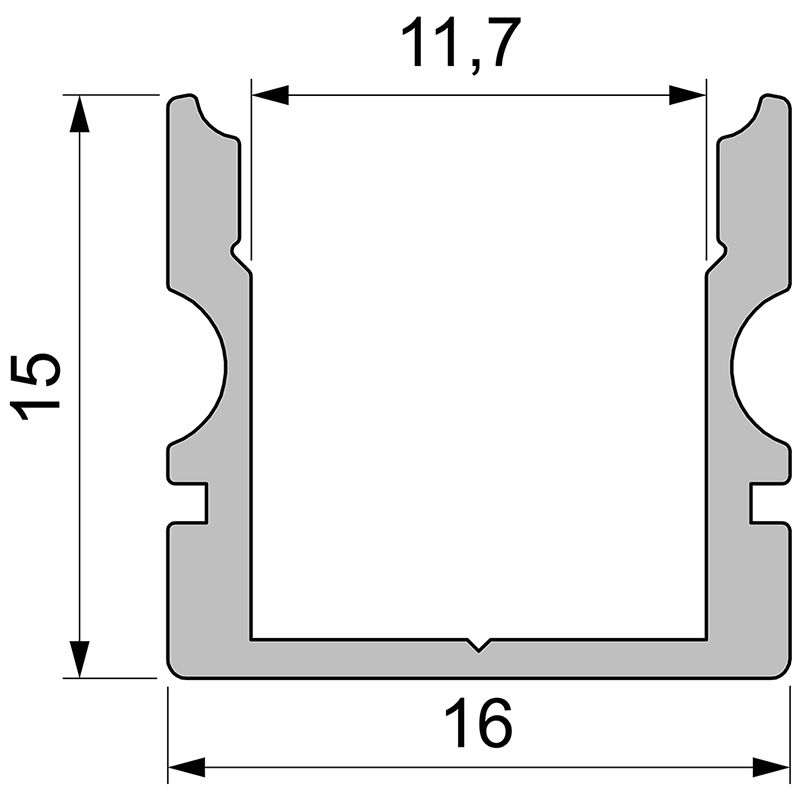 Профиль Deko-Light AU-02-10 970129 в Санкт-Петербурге