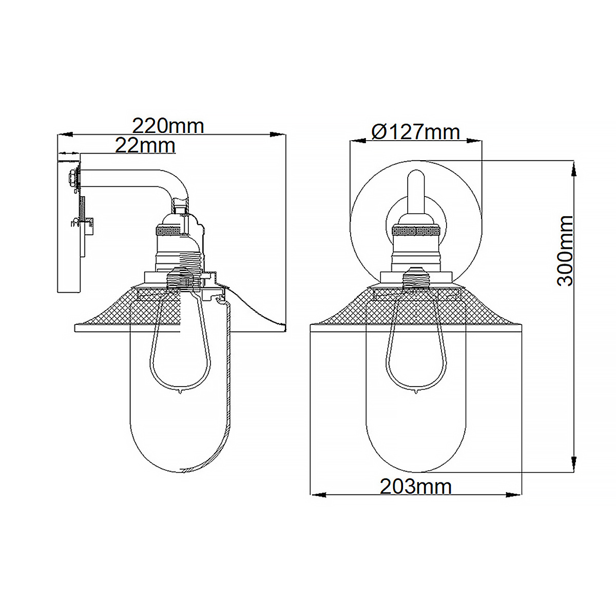 Бра Hinkley Rigby QN-RIGBY1-BATH-AN в Санкт-Петербурге