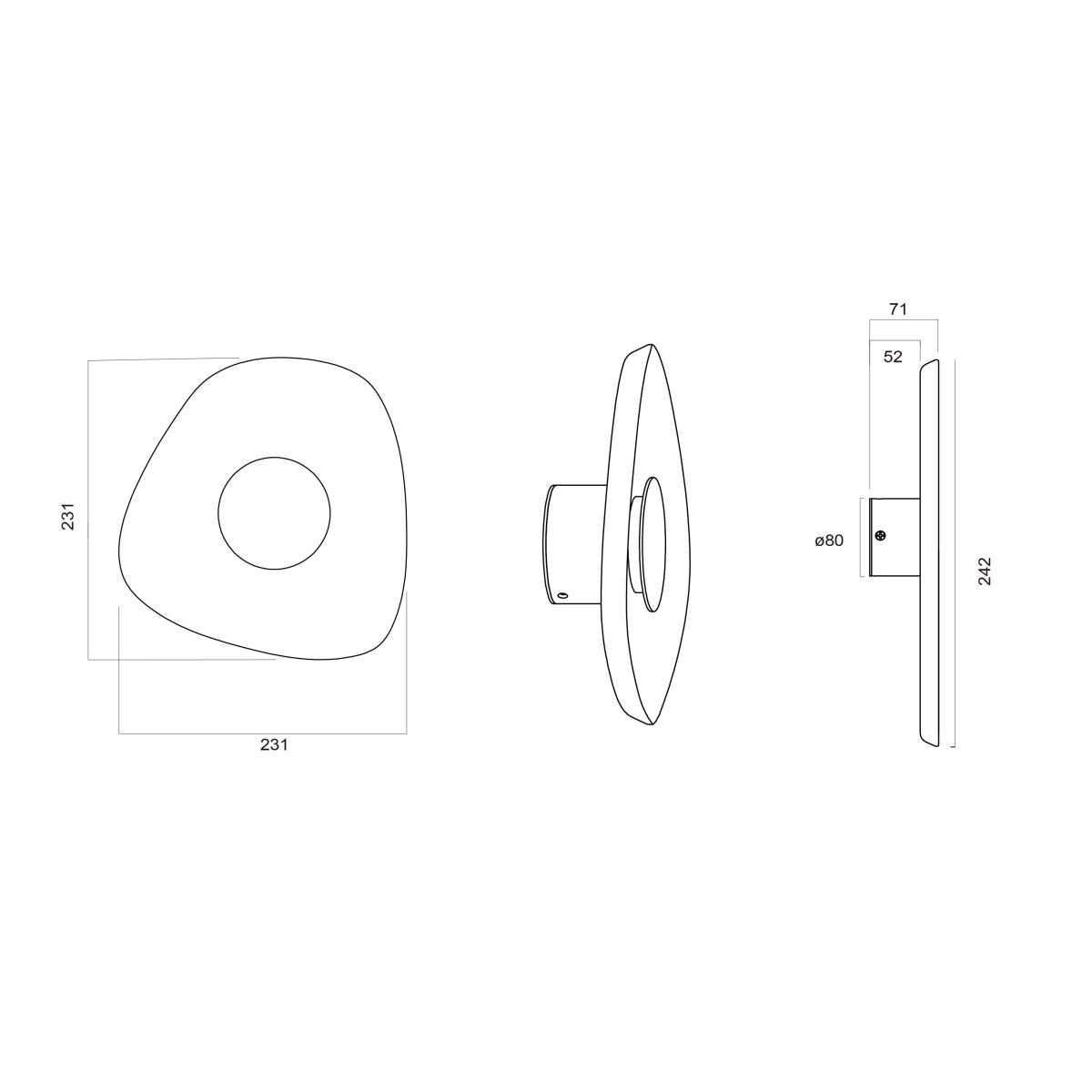 Настенный светильник Mantra Acustic 9443 в Санкт-Петербурге