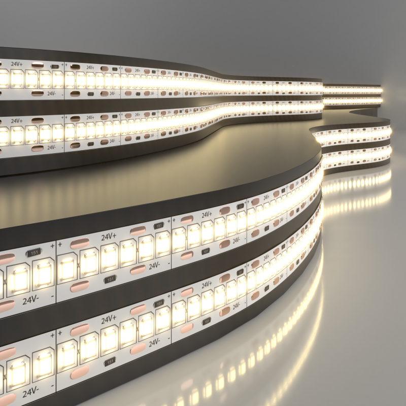 Светодиодная лента Elektrostandard 24V 24W 240Led 2835 IP20 теплый белый, 5м 4690389167614 в Санкт-Петербурге