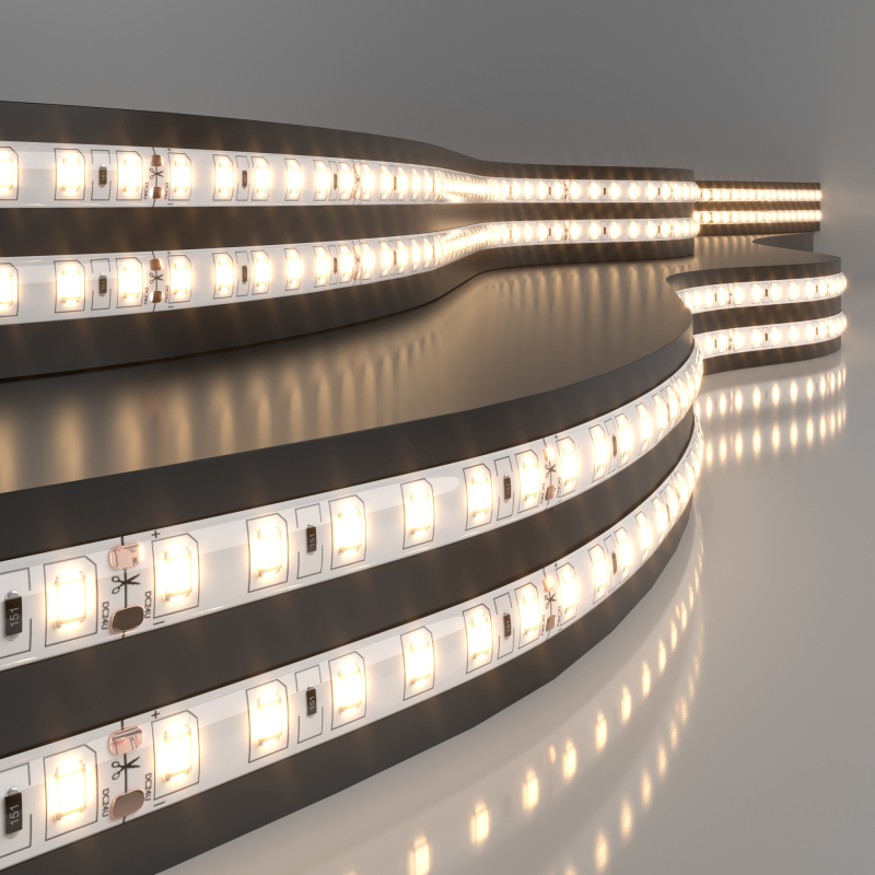 Светодиодная лента Elektrostandard 24V 9,6W 120Led 2835 IP65 теплый белый, 5м 4690389167522 в Санкт-Петербурге
