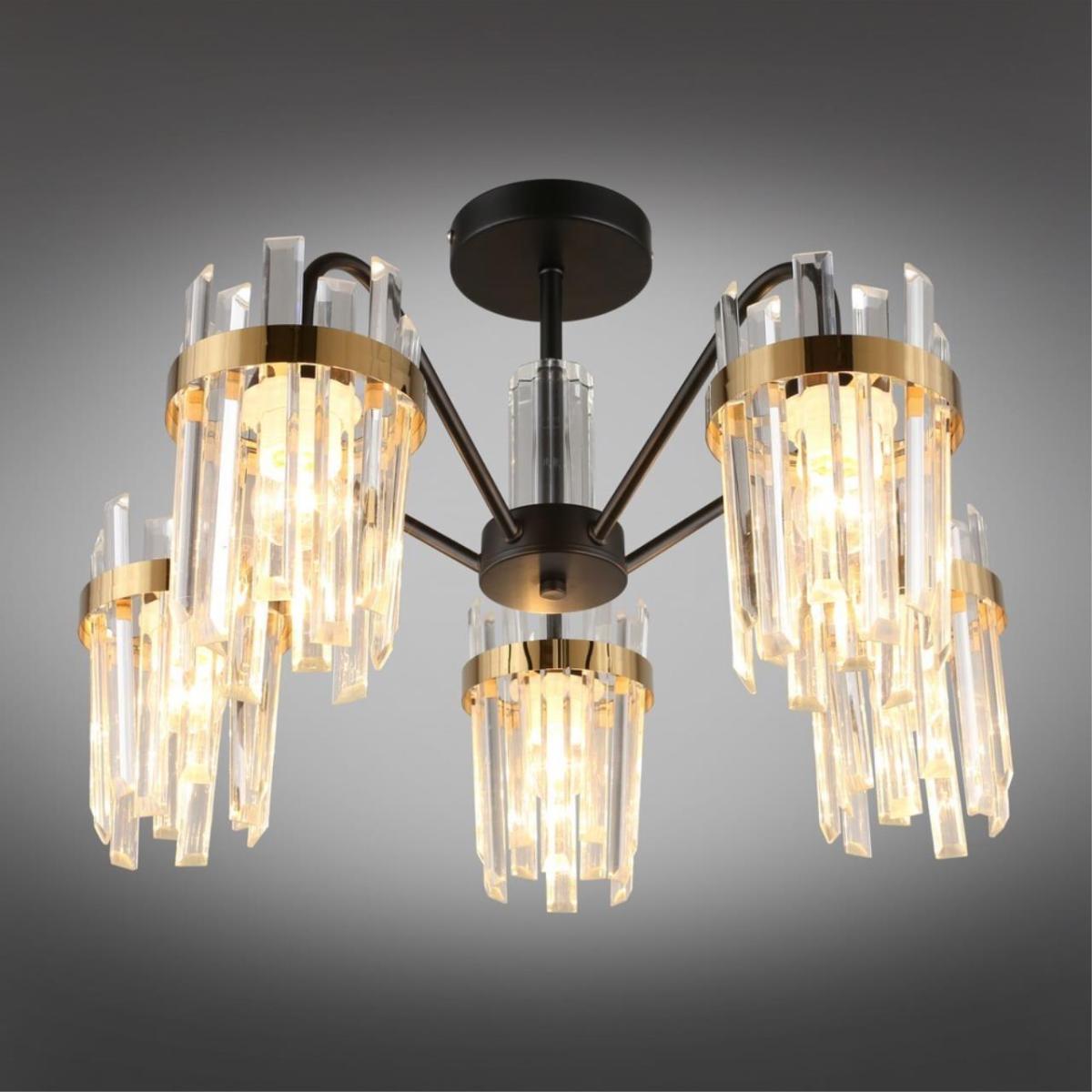 Люстра на штанге Omnilux Pavarolo OML-67717-05 в #REGION_NAME_DECLINE_PP#