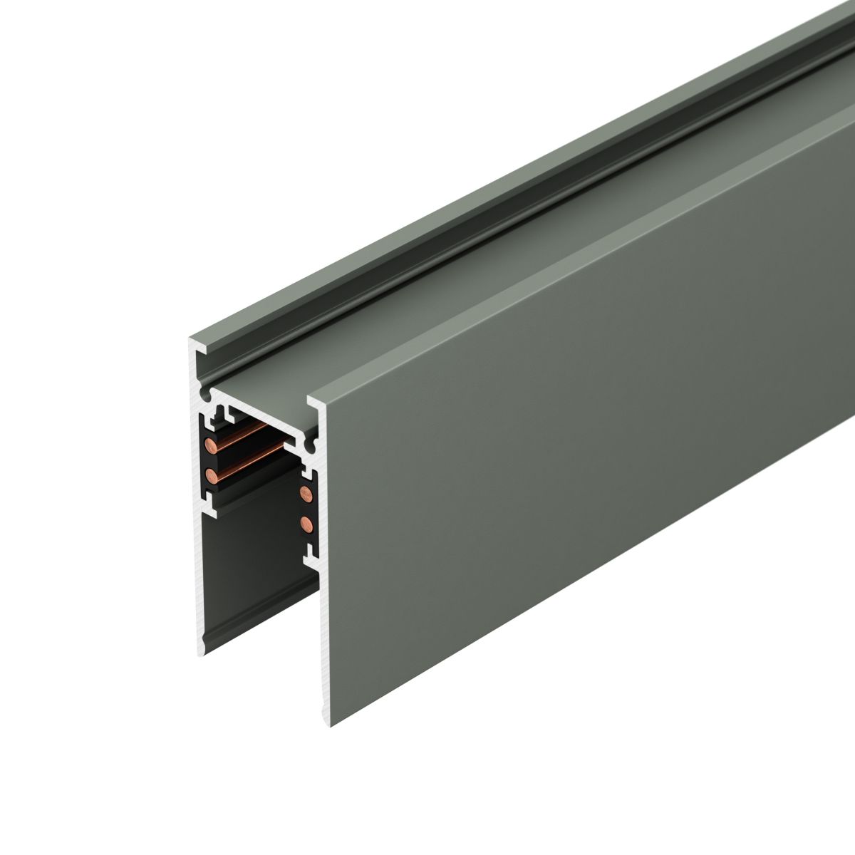Шинопровод магнитный накладной Arlight MAG-ORIENT-COLOR-TRACK-2652-2000 (RAL7009) (IP20 Металл) 065748 в Санкт-Петербурге
