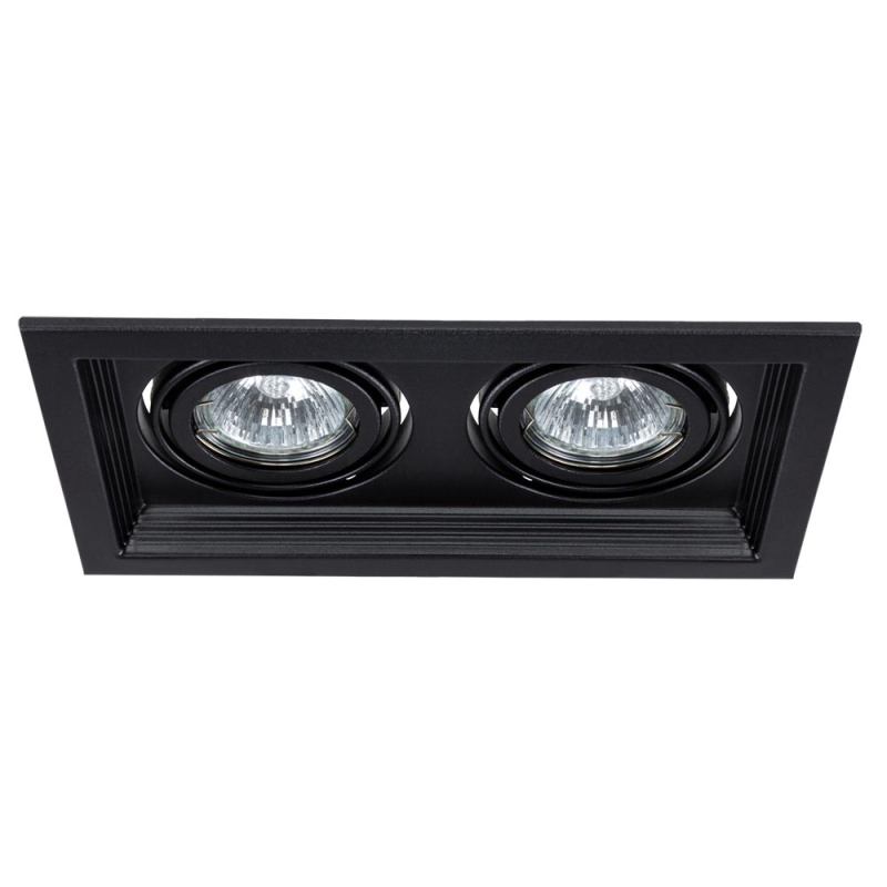 Встраиваемый светильник Arte Lamp Canis A6661PL-2BK УЦ в Санкт-Петербурге