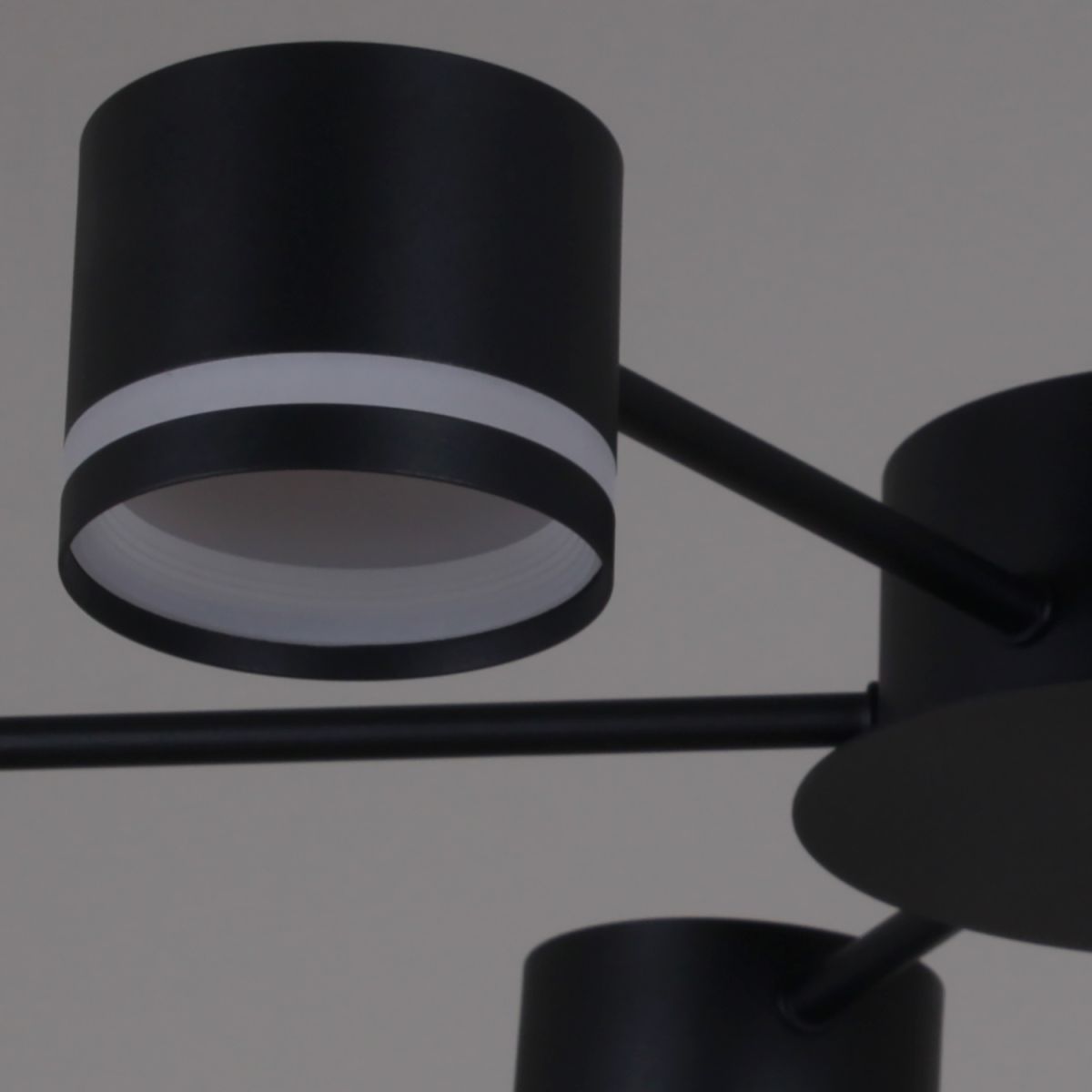 Потолочная люстра Reluce 06730-0.3-12 GX53 BK в #REGION_NAME_DECLINE_PP#