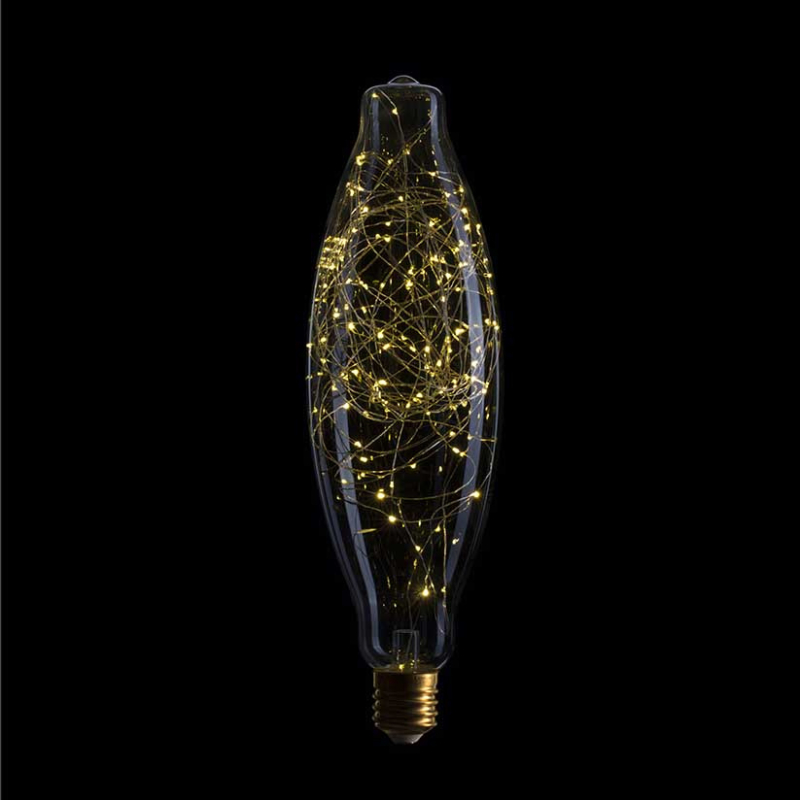 Лампа светодиодная филаментная Sun Lumen E40 4,5W 2600K прозрачная 057-011 в Санкт-Петербурге