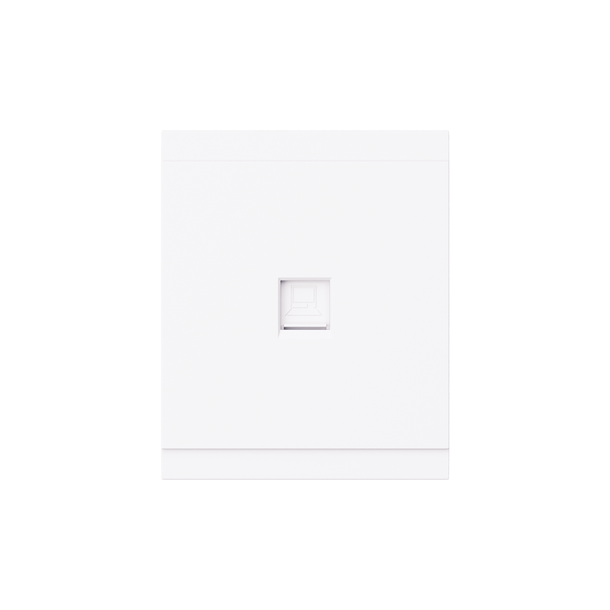 Розетка SETE компьютерная RJ45 кат6 с/у жемчуг IP20/IP44 KRANZ KR-79-0723-1 в Санкт-Петербурге