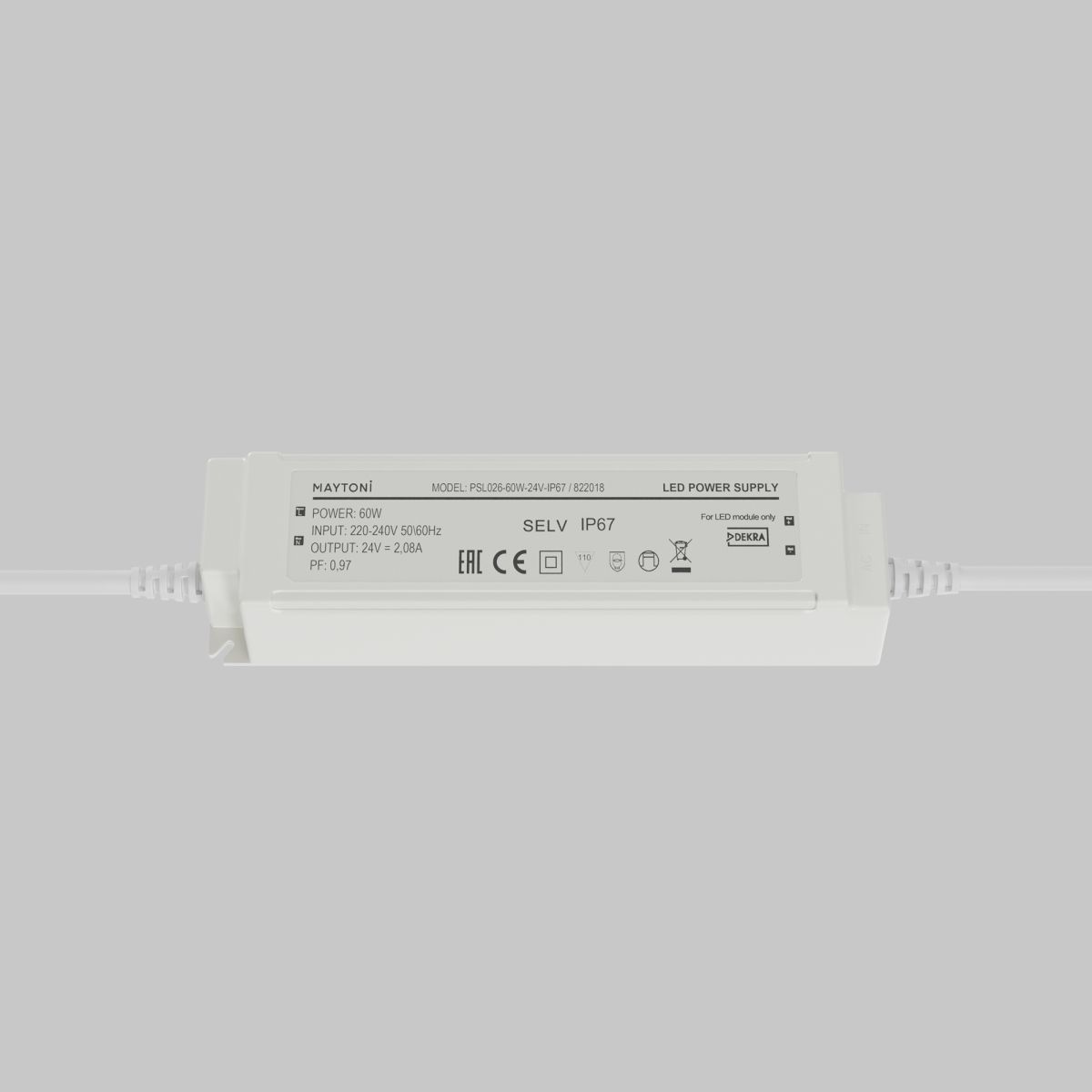 Источник напряжения Maytoni Led Strip PSL026 24В 60Вт IP67 822018 в Санкт-Петербурге