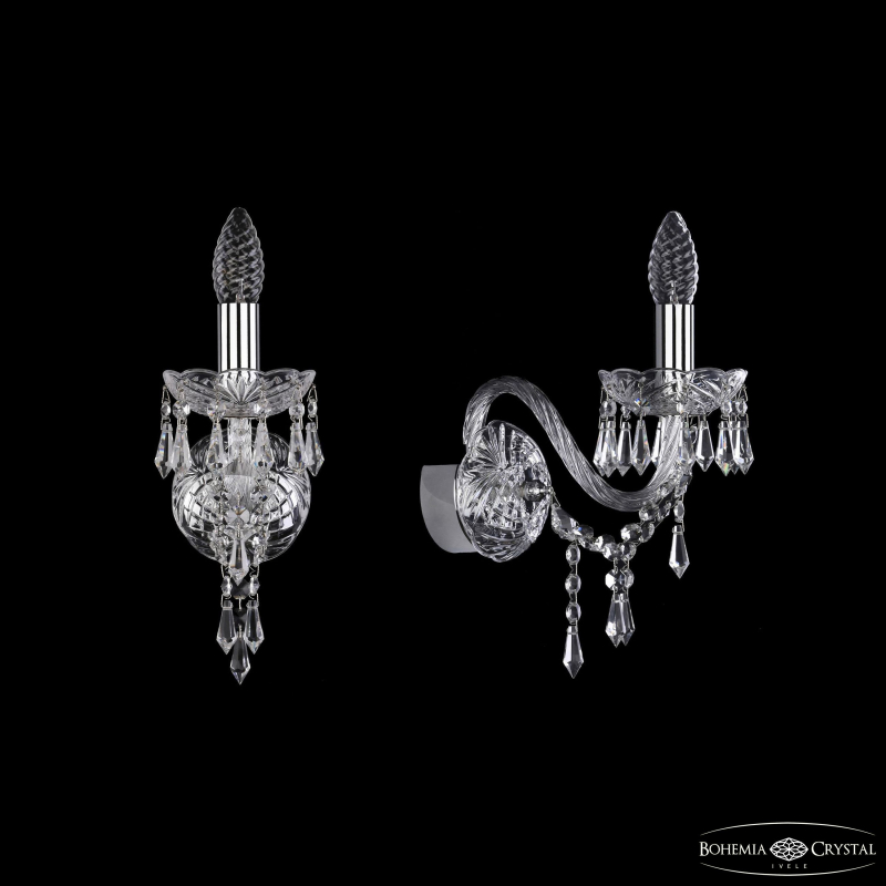 Бра Bohemia Ivele Crystal 1403B/1/160 Ni в Санкт-Петербурге