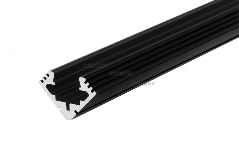 Профиль Arlight PDS45-T-2000 ANOD Black RAL9005 020897 в Санкт-Петербурге