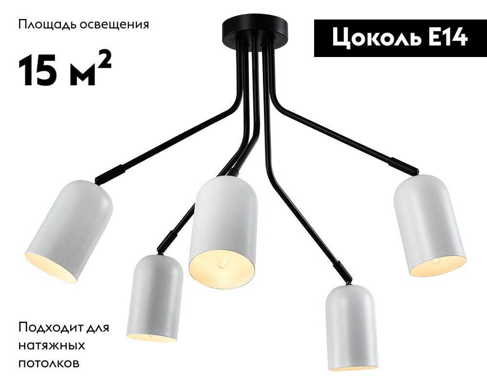 Потолочная люстра Rivoli Rosalinda 3167-305 Б0064974 в #REGION_NAME_DECLINE_PP#