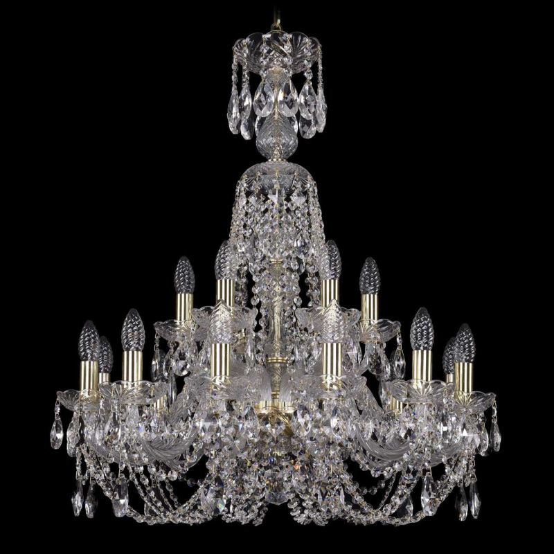 Подвесная люстра Bohemia Ivele 1406/12+6/240/XL-78/G в Санкт-Петербурге