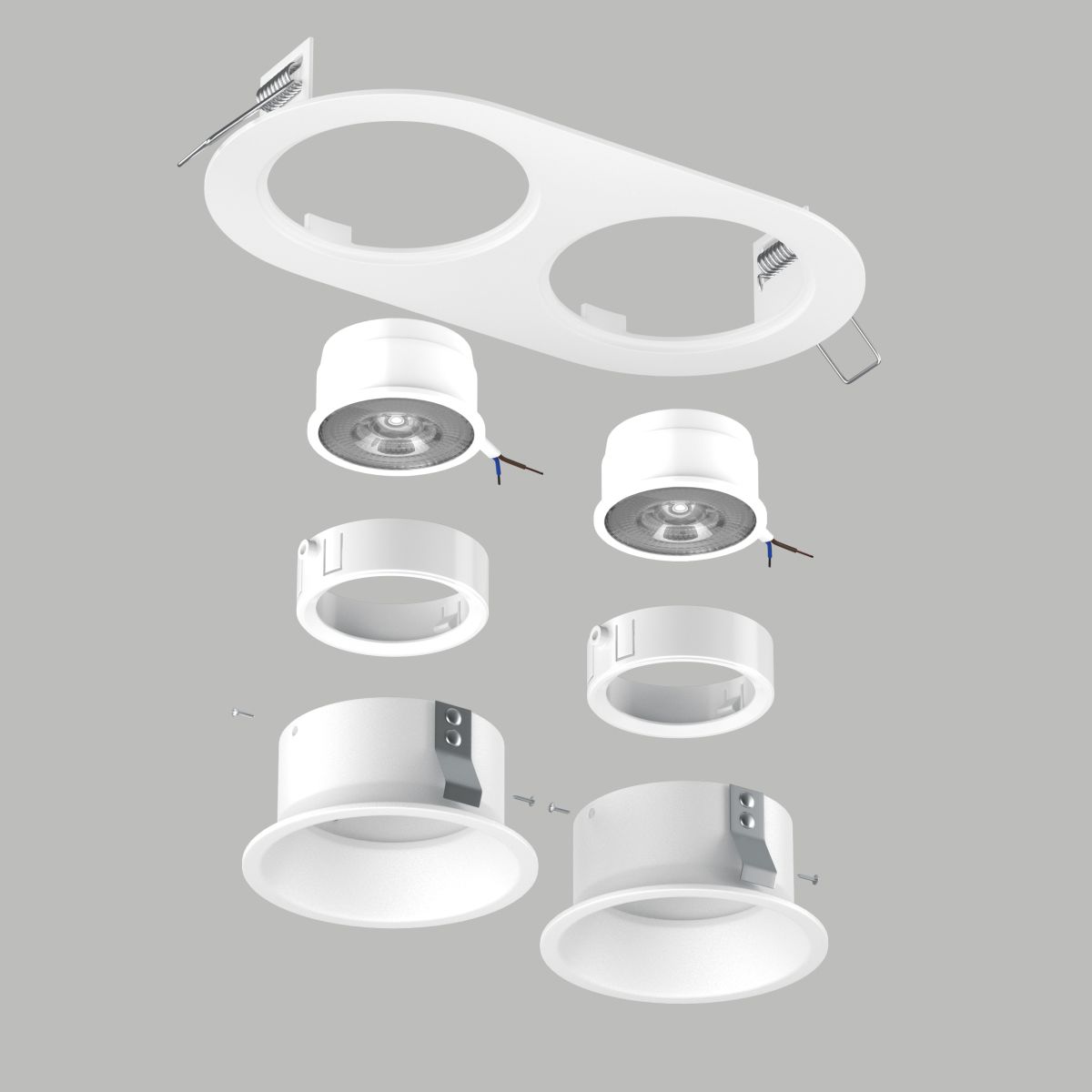 Встраиваемый светильник Lightstar Domino (214656+214606+214606+214006+214006) D6560606WMOD в Санкт-Петербурге