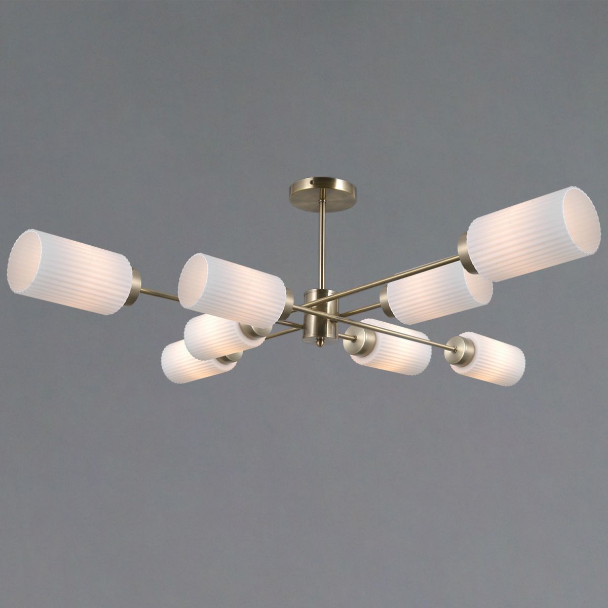 Люстра на штанге Illumico IL0737-8ASQ-25 AB NAPLES в Санкт-Петербурге