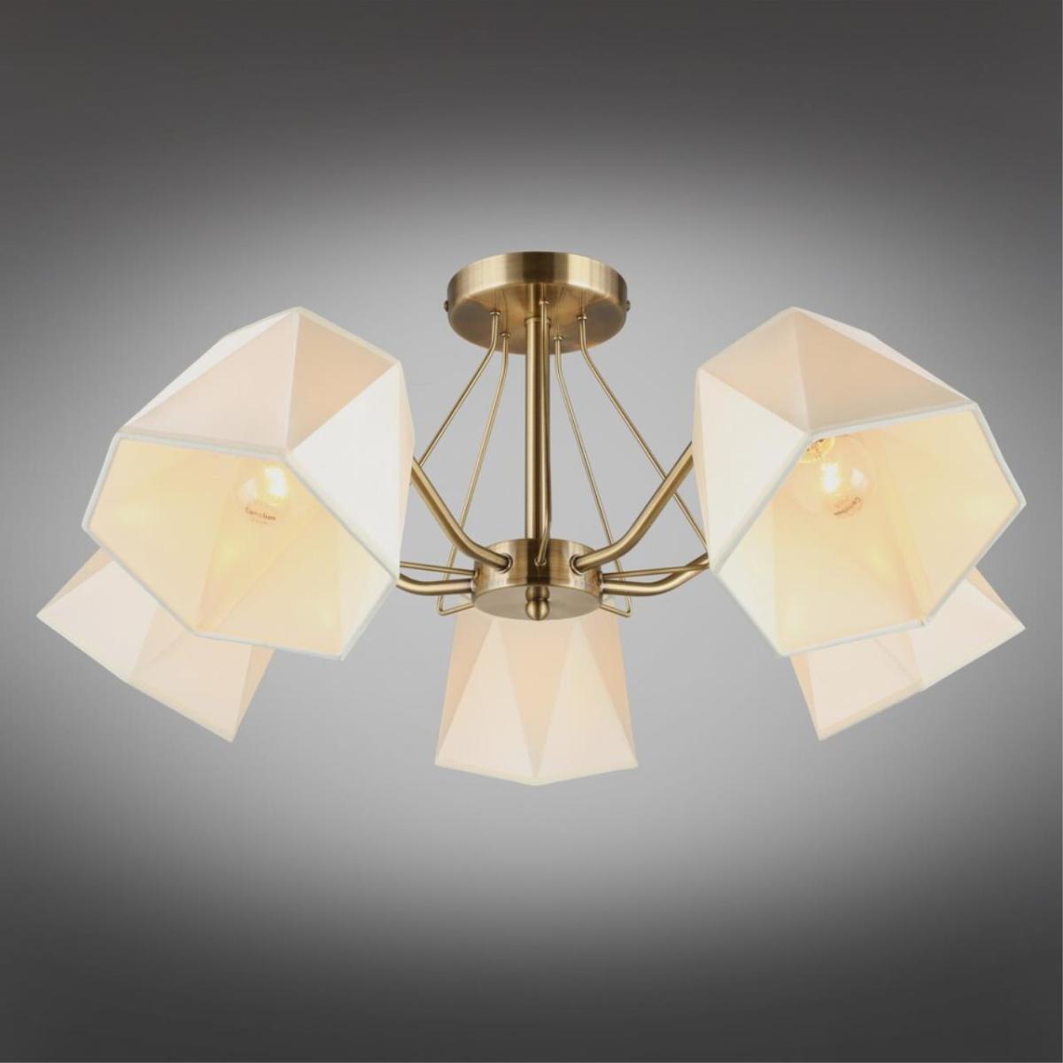 Потолочная люстра Omnilux Rapallo OML-65007-05 в Санкт-Петербурге