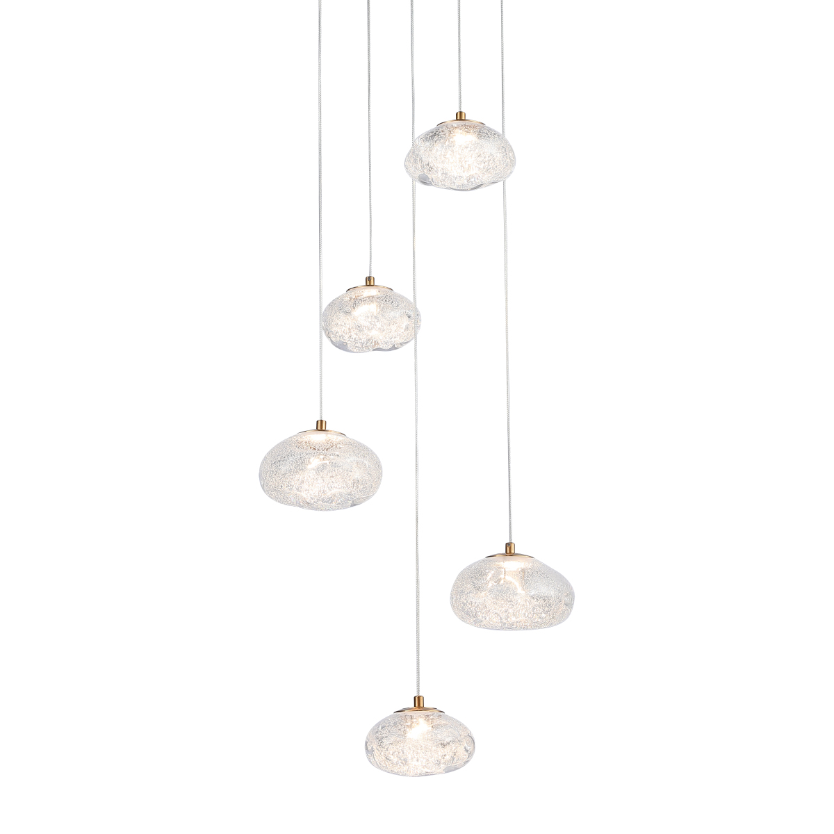 Подвесной светильник Delight Collection P98065-5 antique brass в Санкт-Петербурге