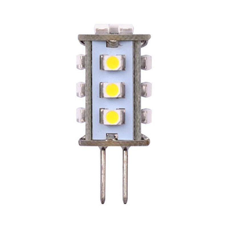 Лампа светодиодная (03972) Uniel G4 0,9W 3000K прозрачная LED-JC-12/0,9W/WW/G4 60lm в Санкт-Петербурге
