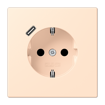 Розетка 2K+З USB Typ C Jung LC1520-18C238 в Санкт-Петербурге