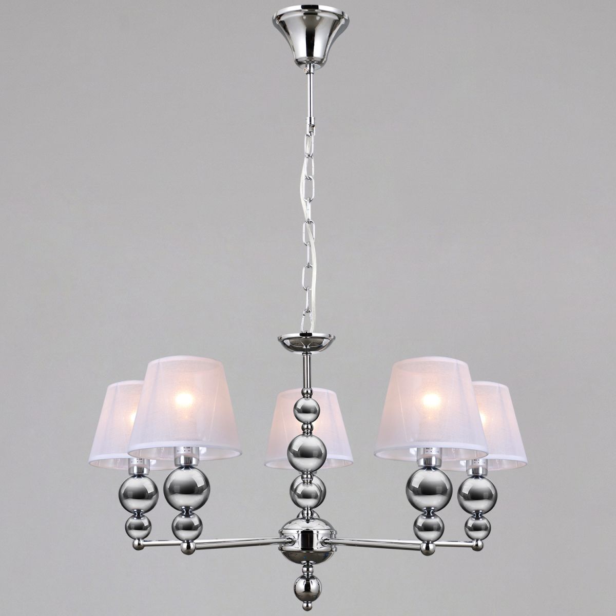 Подвесная люстра Illumico IL0611-5PSQ-26 CR ELITE в Санкт-Петербурге