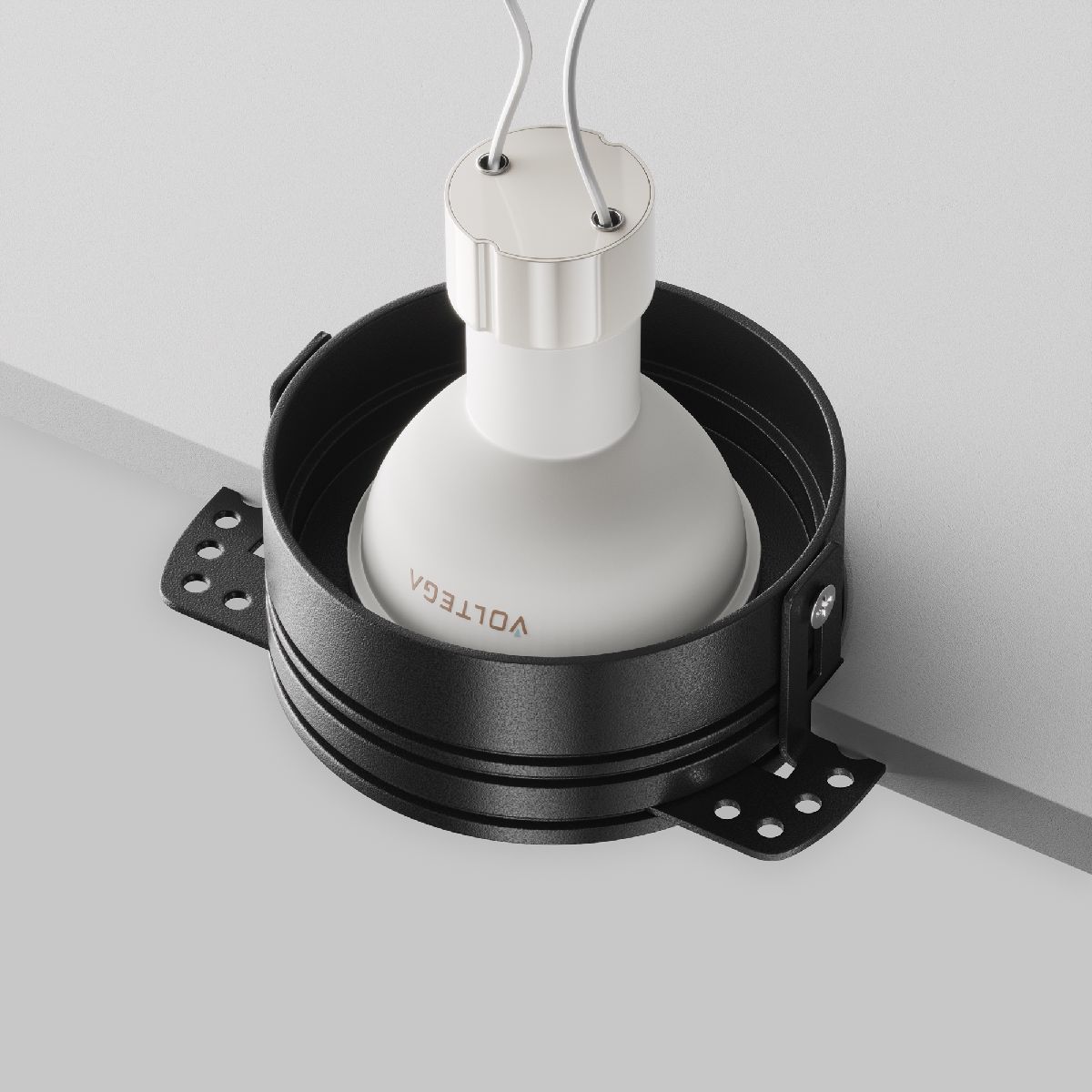 Встраиваемый светильник Maytoni Flint DL101-GU10-TRS-B в Санкт-Петербурге