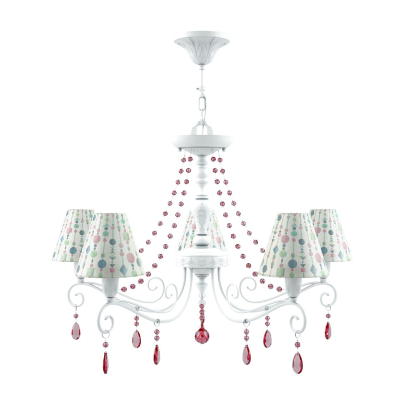 Подвесная люстра Lamp4you Provence E4-05-WM-LMP-O-17-CRL-E4-05-PK-UP в Санкт-Петербурге