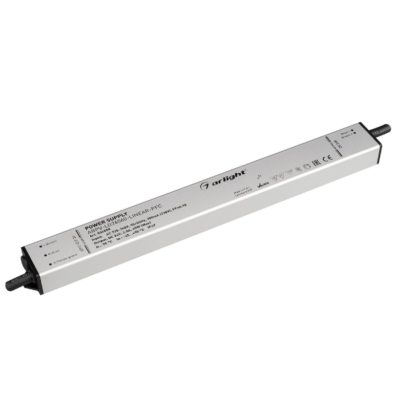 Блок питания Arlight ARPV-LG24060-LINEAR-PFC 24V, 2.5A, 60W 034888 в Санкт-Петербурге