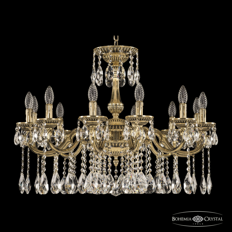 Подвесная люстра Bohemia Ivele Crystal 75101/12/250 A GB в Санкт-Петербурге