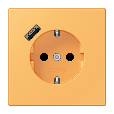 Розетка 2K+З USB Typ A Jung LC1520-18A254 в Санкт-Петербурге