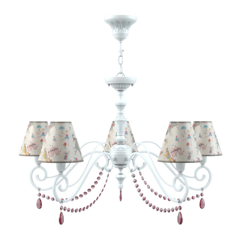 Подвесная люстра Lamp4you Classic E3-05-WM-LMP-O-14-CRL-E3-05-PK-UP в Санкт-Петербурге